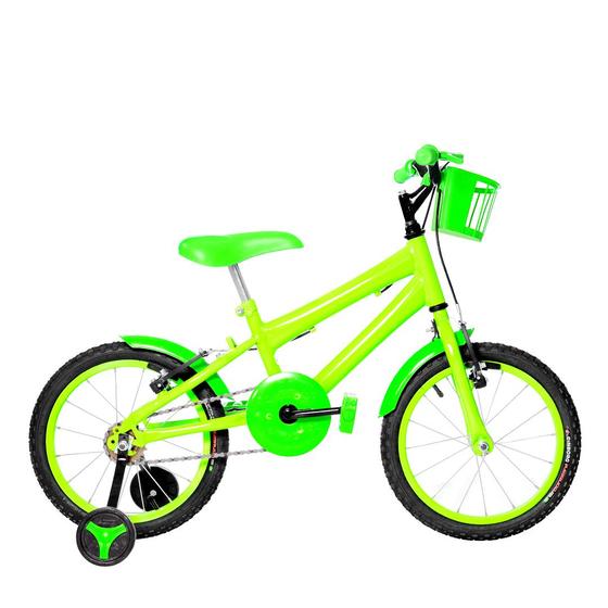 Imagem de Bicicleta Infantil Masculina Aro 16 Alumínio Colorido