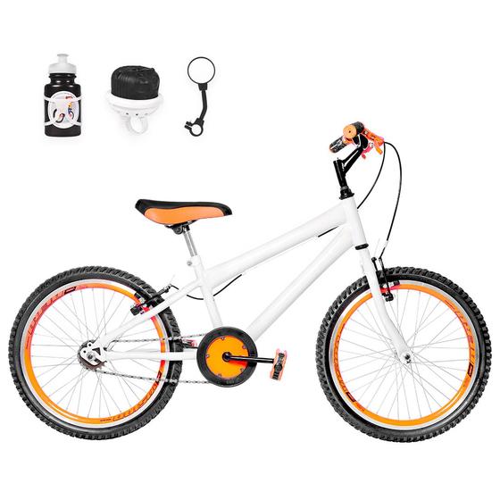 Imagem de Bicicleta Infantil Masculina Aro 20 Aero + Kit Passeio