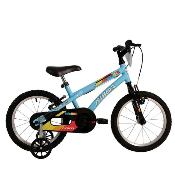 Imagem de Bicicleta Infantil Masculina Baby Boy Aro 16 Athor Rodinhas