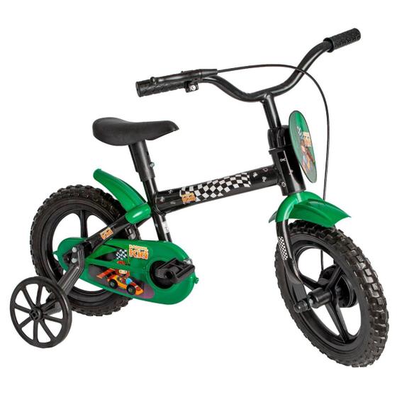 Imagem de Bicicleta Infantil Menina Menino Aro 12 com Rodinha