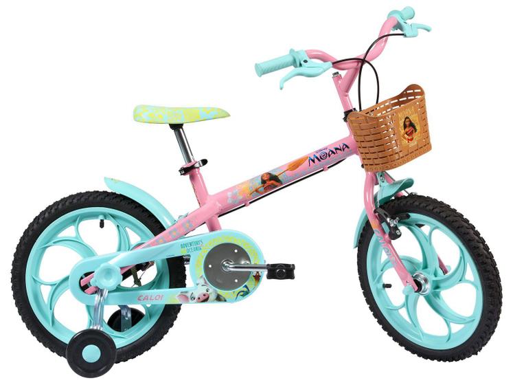 Imagem de Bicicleta Infantil Moana Aro 16 Caloi Rosa