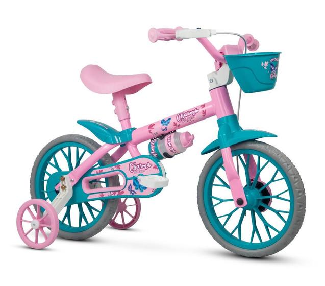 Imagem de Bicicleta Infantil Nathor Aro 12 com Rodinhas