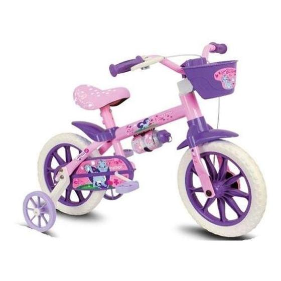 Imagem de Bicicleta Infantil Nathor Aro 12 Menina Cat De 3 A 5 Anos