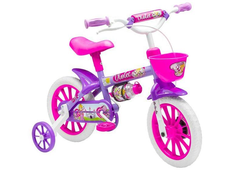 Imagem de Bicicleta Infantil Nathor Aro 12 Violet a partir de 3 anos
