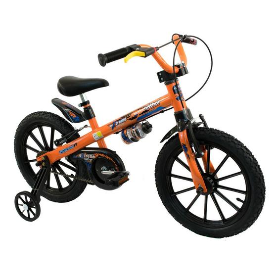 Imagem de Bicicleta Infantil Nathor Aro 16 Menino Extreme De 5 A 8 Anos