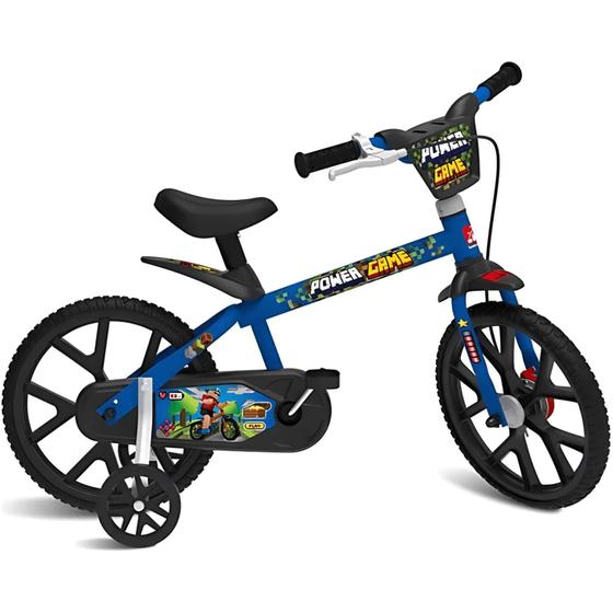 Imagem de Bicicleta Infantil Power Game - Aro 14 - Bandeirante