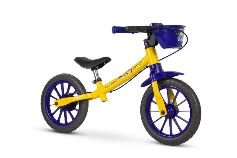 Bicicleta Infantil Sem Pedal Balance Bike Aro 12 Show Da Luna Com ...