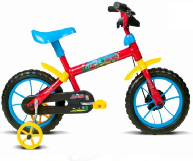 Imagem de Bicicleta Infantil Verden Aro 12 Jack Freio Tambor Vemelho com Azul