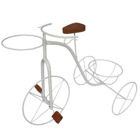 Imagem de Bicicleta Jardim Decorativa Com Suporte Para Vaso Pequena