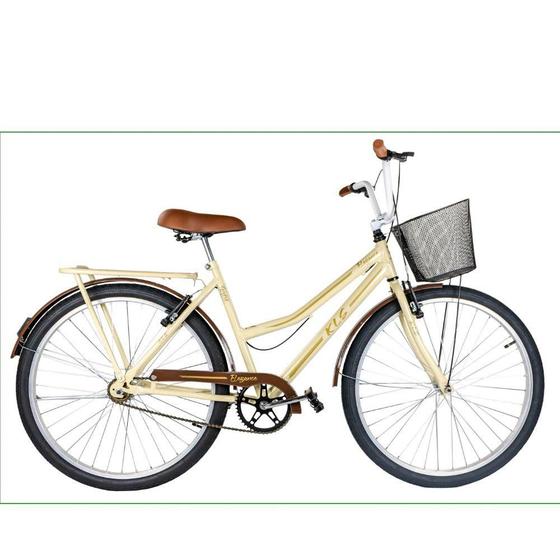 Imagem de Bicicleta Kls Retro Freio V-Brake Bege/Marrom