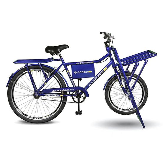 Bicicleta Kyklos Cargo 4.5 Aro 26 Rígida 1 Marcha - Azul