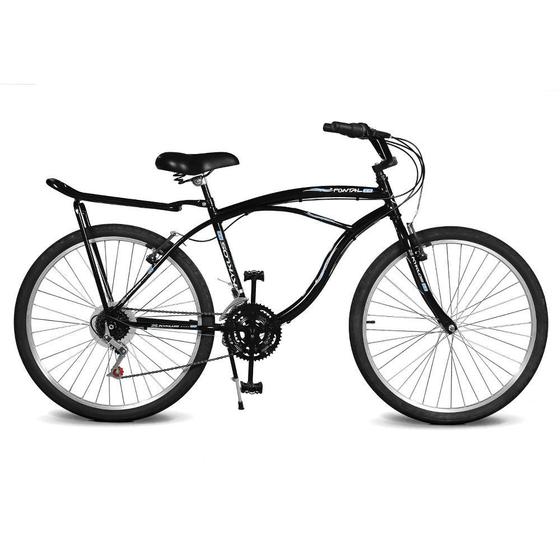 Bicicleta Kyklos Pontal 6.8 Aro 26 Rígida 21 Marchas - Preto