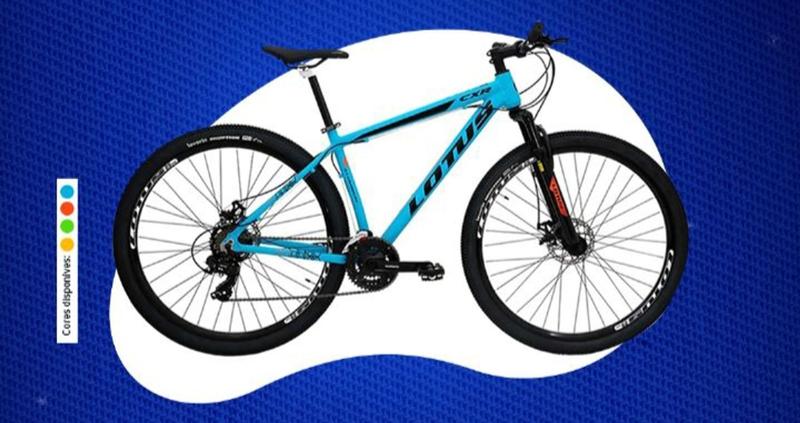 Imagem de Bicicleta lótus cxr aro 29 kit shimano 21 machas