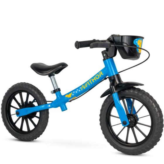 Imagem de Bicicleta Masculina Dinossauro Azul Sem Pedal Balance