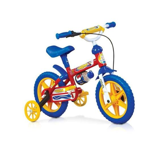Imagem de Bicicleta Masculina Infantil Aro 12 Fire man Azul Nathor