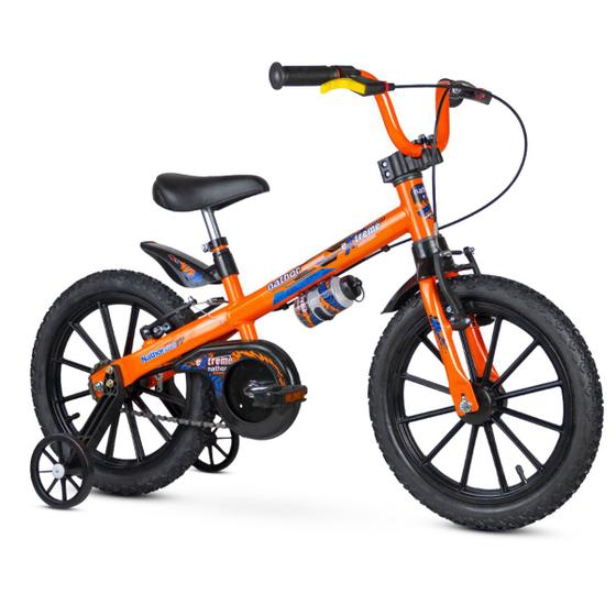 Imagem de Bicicleta Menino Menina Nathor Bike Infantil 5 a 8 Anos Aro 16