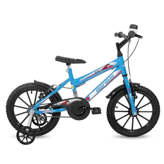 Bicicleta Mormaii Aro 16 Top Lip C18 - Aro PP Azul Porche Menor preço em Bicicleta Mormaii Aro 16 Top Lip C18 - Aro PP Azul Porche