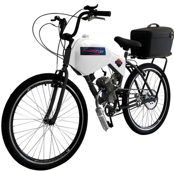 Imagem de Bicicleta Motorizada 80cc com Carenagem Cargo Rocket