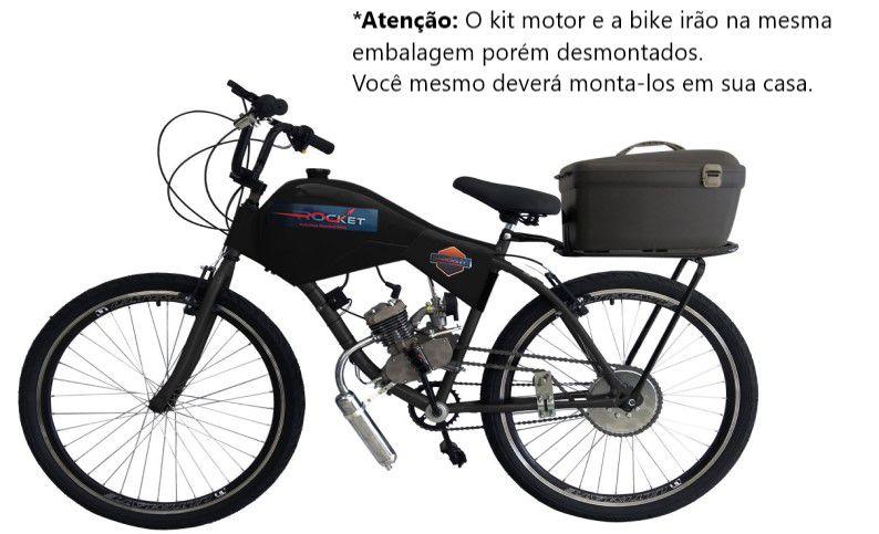 Imagem de Bicicleta Motorizada Carenada Cargo (kit & bike Desmont)