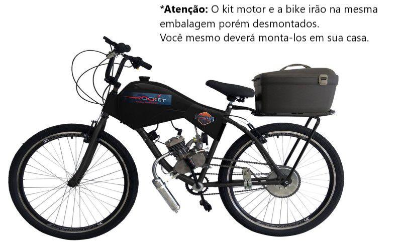 Imagem de Bicicleta Motorizada Carenada Cargo (kit & bike Desmontada)