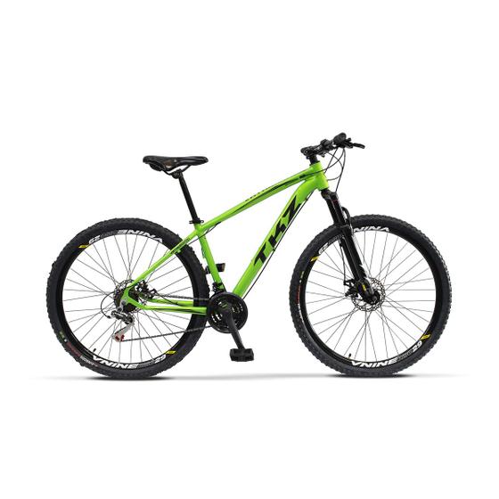Imagem de Bicicleta Mountain Bike Aro 29 TKZ Yatagarasu Shimano Alumínio 21v Freio a Disco e Suspensão Mecânica