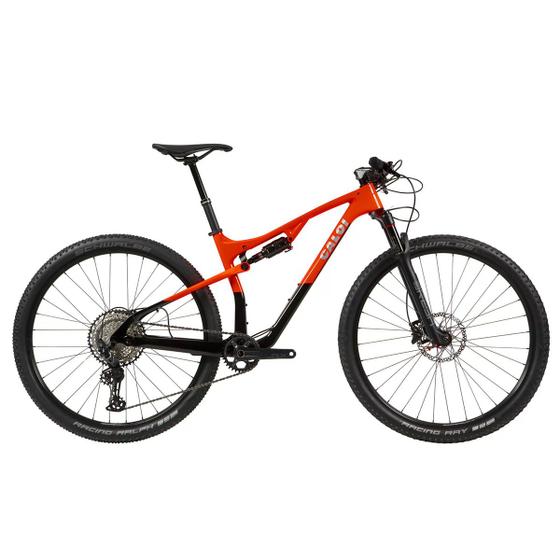 Imagem de Bicicleta Mountain Bike Elite Carbon FS Aro 29 Laranja Caloi