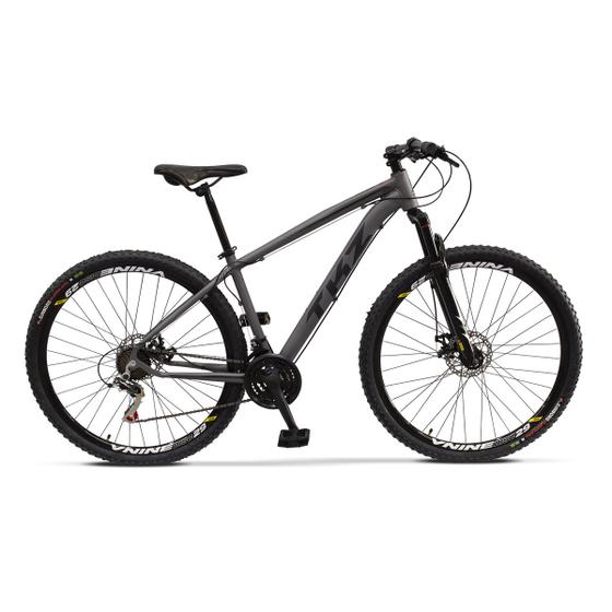 Imagem de Bicicleta Mountain Bike Tkz Fuji Aro 29 Cambio Traseiro Shimano com 21 Velocidades Freio a Disco