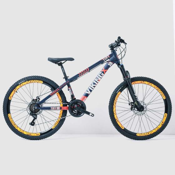 Imagem de Bicicleta mtb aro 26 viking x tuff 30 v1 dirt freeride 2023