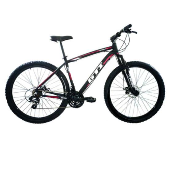 Imagem de Bicicleta Mtb Aro 29 Gti Roma Aluminio 21v Indexada  Suspenção Freio À Disco