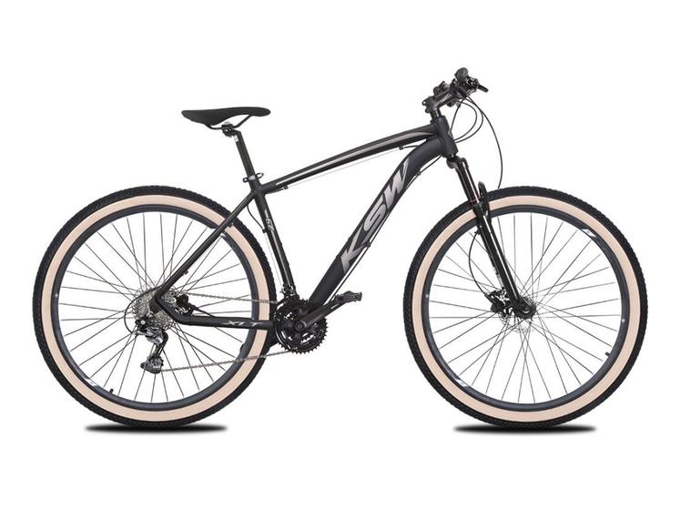 Imagem de Bicicleta MTB Aro 29 KSW 27V Freio Hidráulico Cubo K7 Trava