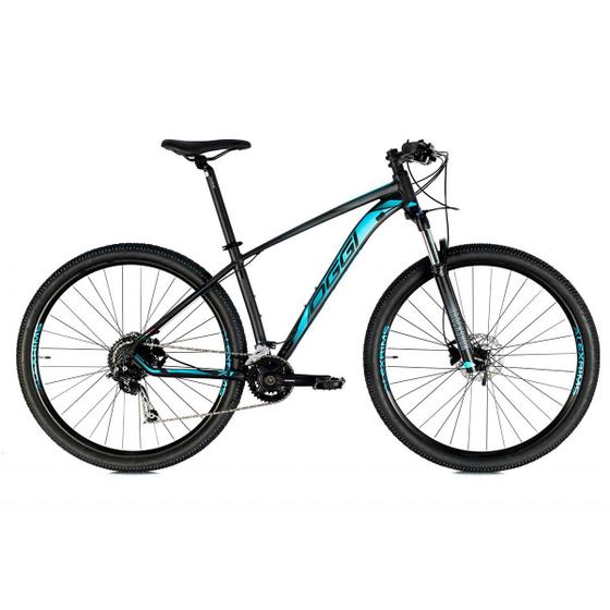 Bicicleta Oggi Bike Big Wheel 7.1 2021 Disc H Aro 29 Susp. Dianteira 18 Marchas - Azul/preto