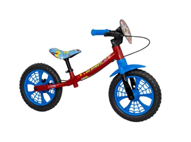 Imagem de Bicicleta nathor balance spider man / a partir dos 2 anos