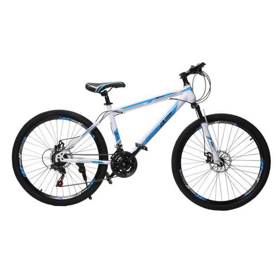 Bicicleta Polimet Nitro Aro 29 Susp. Dianteira 21 Marchas - Azul/preto