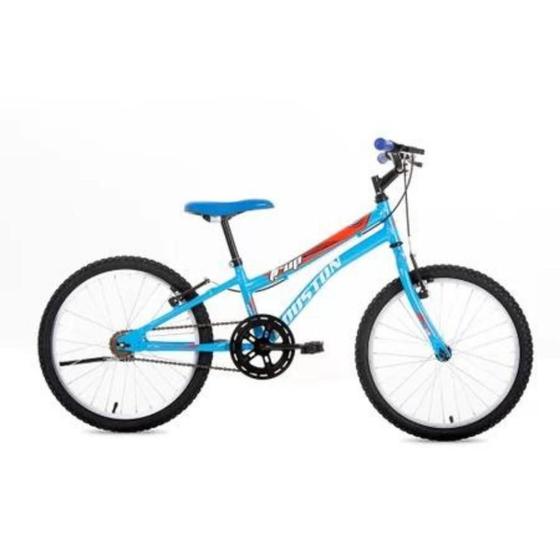 Bicicleta Passeio Aro 20 V-brake Houston Trup Azul Menor preço em Bicicleta Passeio Aro 20 V-brake Houston Trup Azul