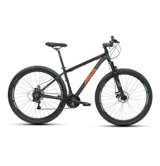 Bicicleta Rava Pressure Disc M T15 Aro 29 Susp. Dianteira 21 Marchas - Preto/vermelho