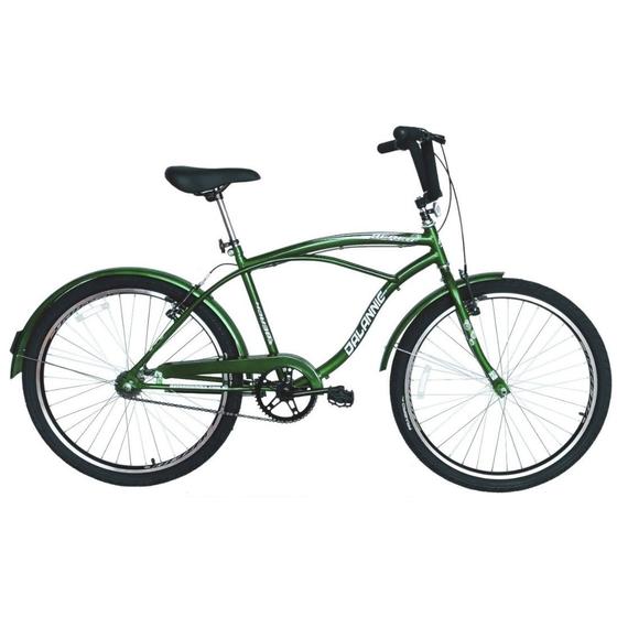 Imagem de Bicicleta Retro Vintage Aro 26 Masculina Beach Verde