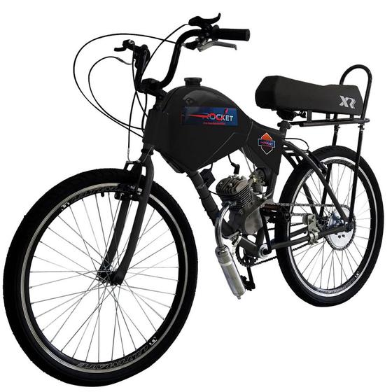 Bicicleta Rocket Motorizada Beach Banco XR - Com Carenagem - Bicicleta -  Magazine Luiza