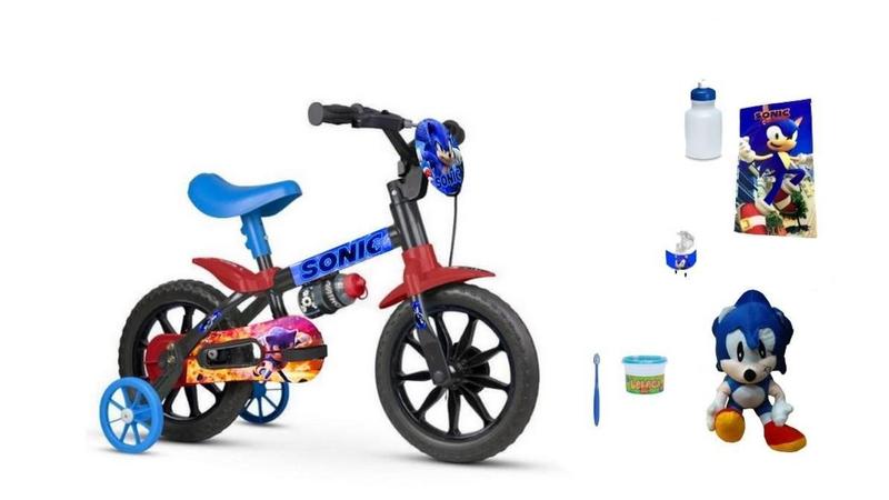 Imagem de Bicicleta Sonic Aro 12 - 8 Itens