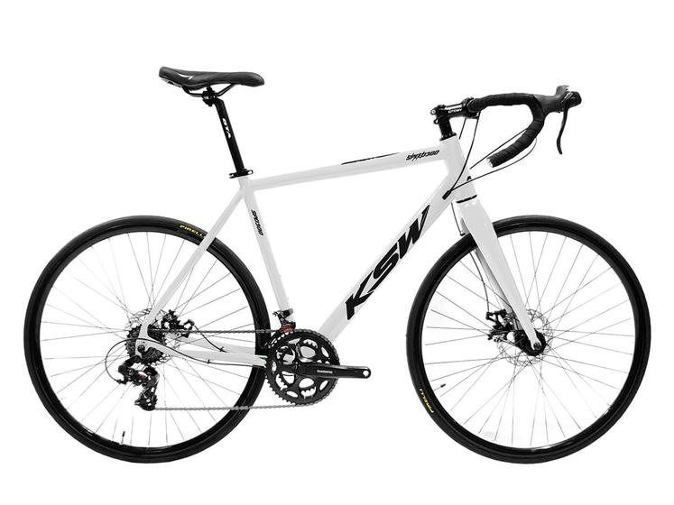 Imagem de Bicicleta Speed Road Aro 700 KSW Grupo Shimano Tourney 14V