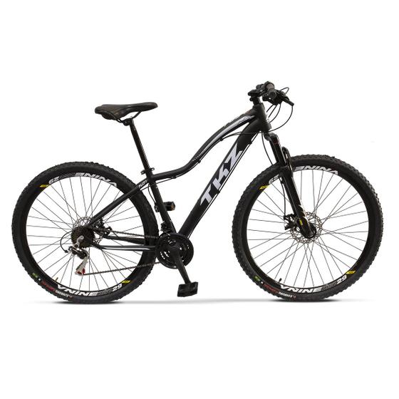 Imagem de Bicicleta TKZ Fuji Mountain Bike Aro 29 Freio a Disco e Suspensão Mecânica Câmbio Shimano Alumínio 21