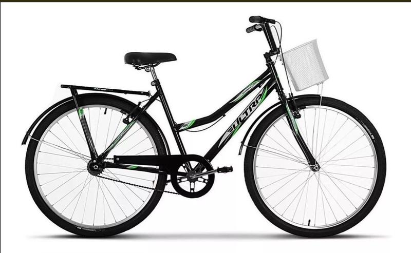 Bicicleta Urbana Ultra Bikes Summer Tropical Aro 26 Freios Vbrakes Cor Preta é boa?