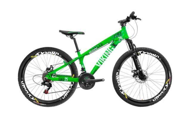Bicicleta Viking Aro 26 TuffX25/30 Vmaxx Freio a Disco 21V Menor preço em Bicicleta Viking Aro 26 TuffX25/30 Vmaxx Freio a Disco 21V