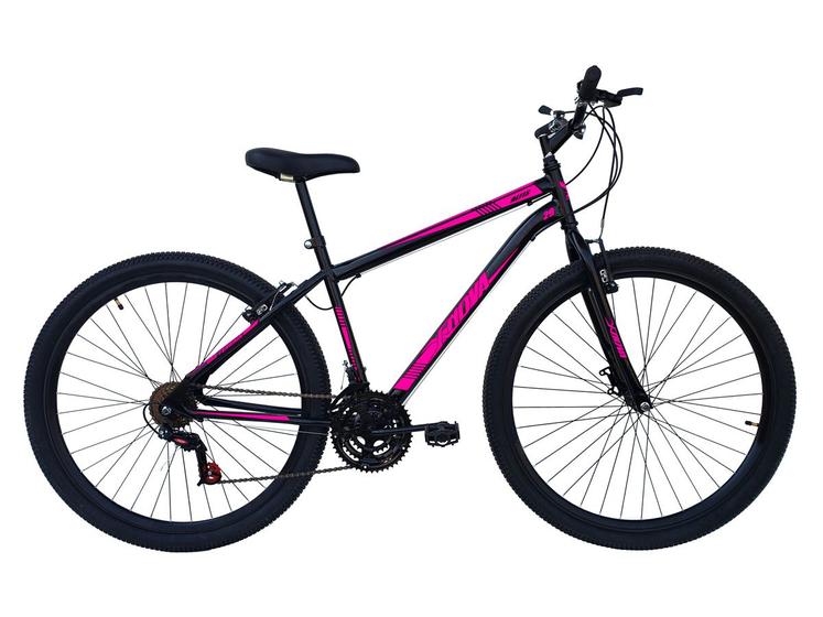 Imagem de Bicicleta Xnova Altis Aro 29 Aço Carbono Preto 18v Marchas Freio V-Brake