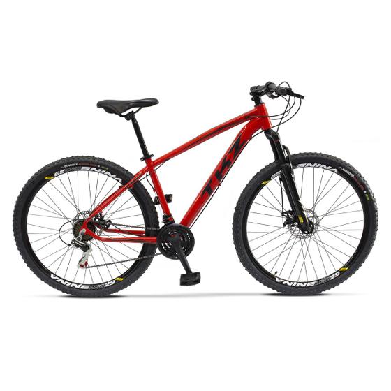 Bicicleta Yatagarasu Kit Shimano 21 Marchas Quadro Alumínio 17" Aro 29 Com Suspensão TKZ Menor preço em Bicicleta Yatagarasu Kit Shimano 21 Marchas Quadro Alumínio 17" Aro 29 Com Suspensão TKZ
