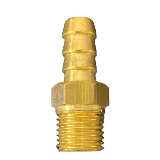 Bico 1/4npt X 3/8 Bm Latão Para Conexão Mangueira Menor preço em Bico 1/4npt X 3/8 Bm Latão Para Conexão Mangueira