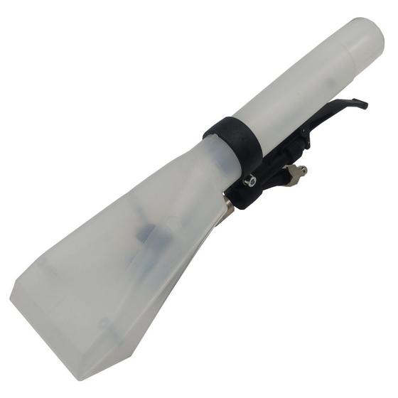 Imagem de Bico Bocal Pequeno Transparente com Gatilho para Extratora Lavor Wash Limpona Super