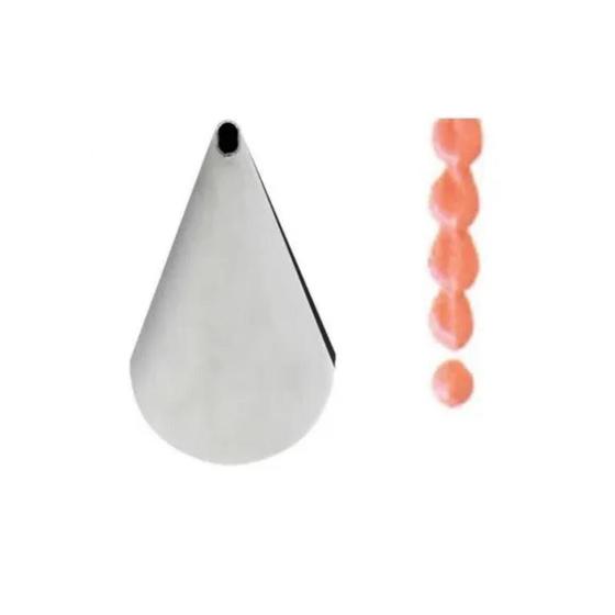 Imagem de Bico de confeitar pequeno oval perlê 55 wilton