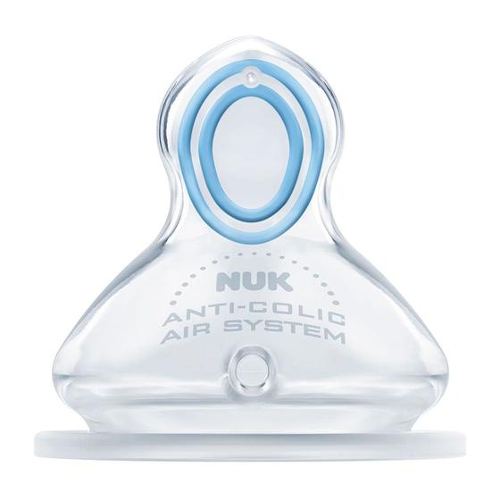 Imagem de Bico de Mamadeira Nuk First Choice Advanced Ortodôntico em Silicone Fluxo Extra Grande Nível 2 com 1 Unidade