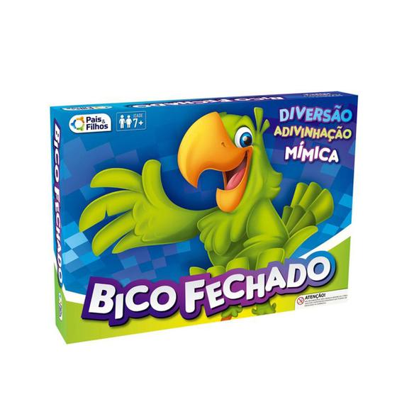 Imagem de Bico Fechado Top Line - Jogo de Tabuleiro com Mímicas e Desenhos - A partir de 7 Anos