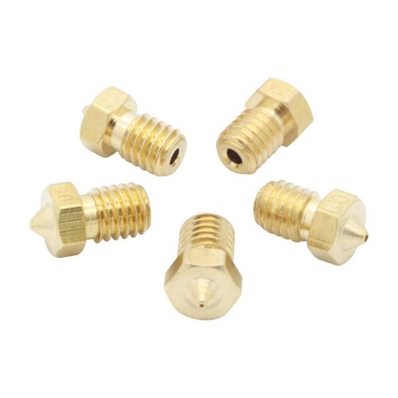 Imagem de Bico Hotend V6 Filamento 1.75 Saida: 0,3mm (A38)